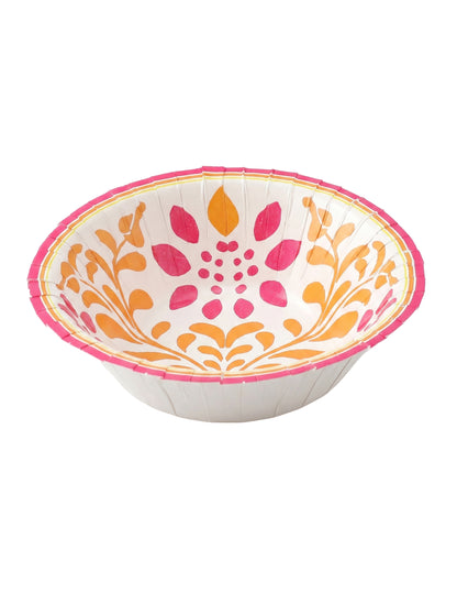 8 Pappschalen Pink Limonade 13,5 cm