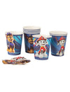 8 Papierbecher in Blau PAW Patrol™ 250 ml