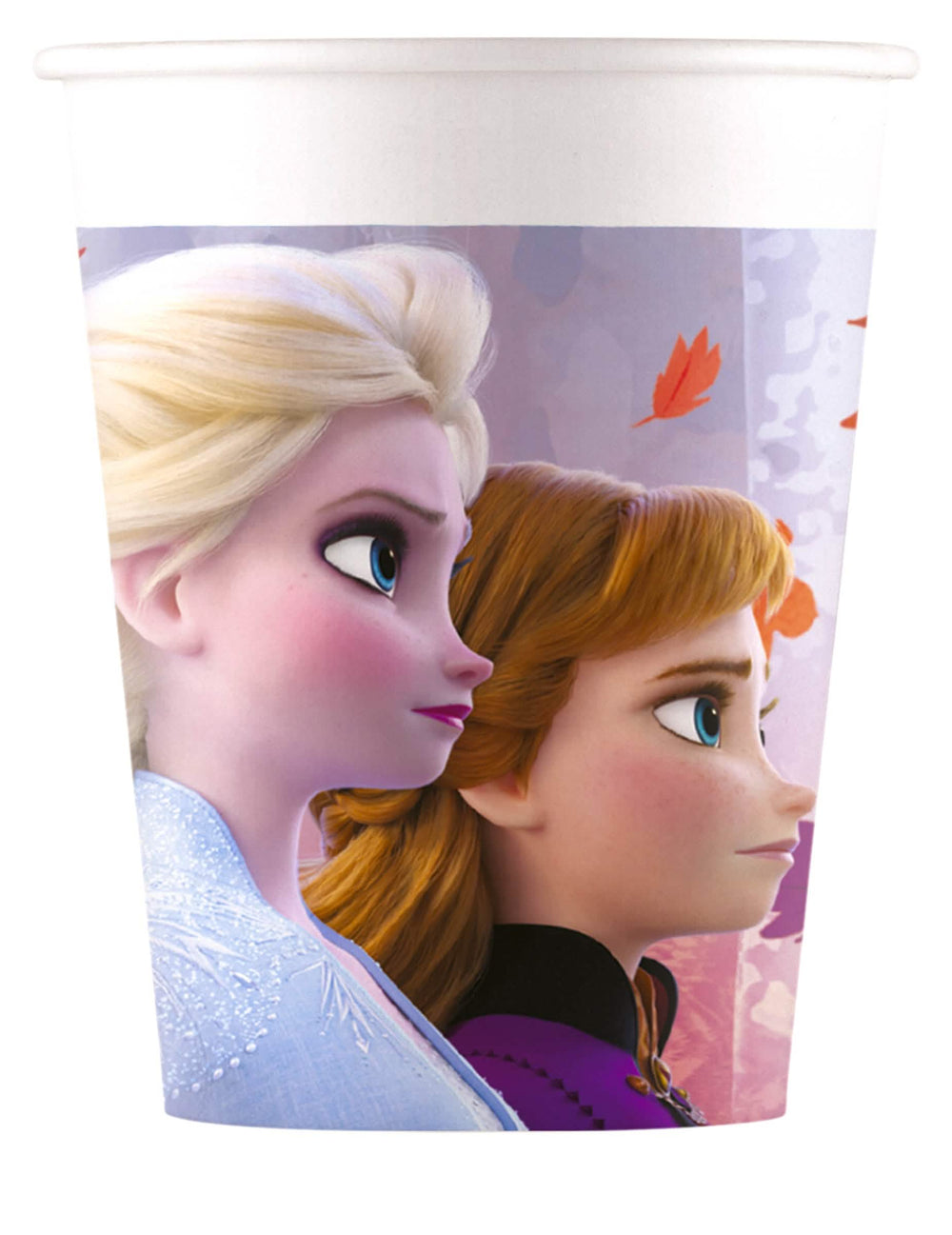 Gobelets en carton La Reine des Neiges 2 pour enfant Elsa et Anna 200 ml