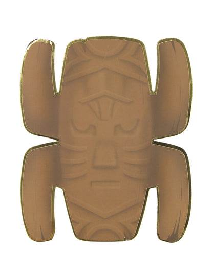 Vue de dos des invitations totem aventurier