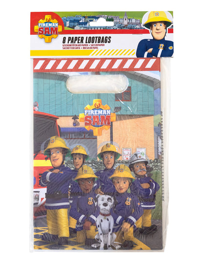 Emballage d'origine des sachets en plastique Sam le Pompier