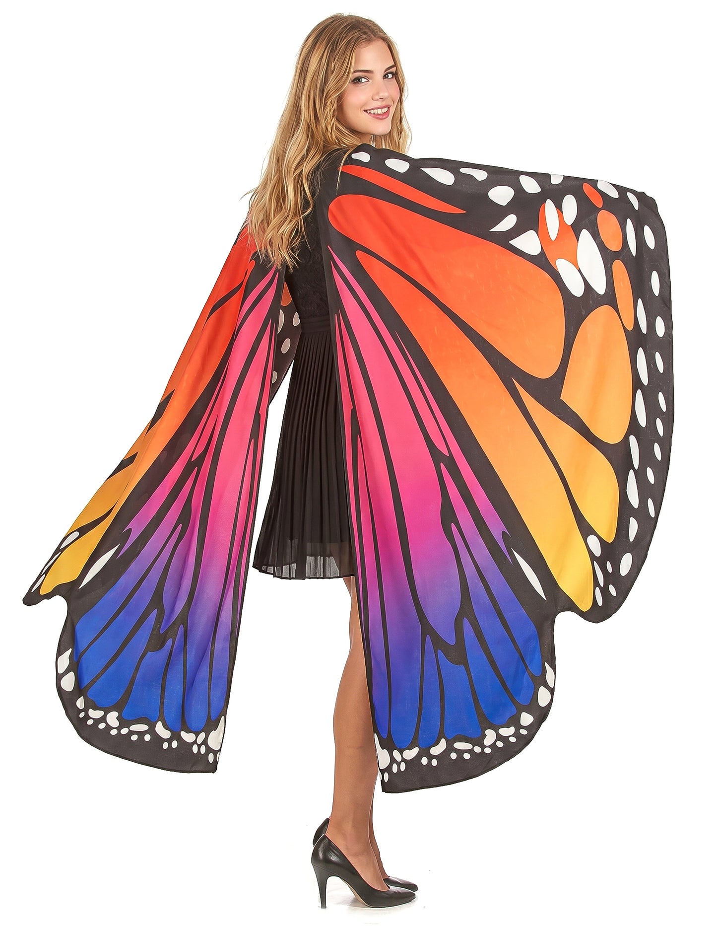 Ailes papillon multicolores adulte