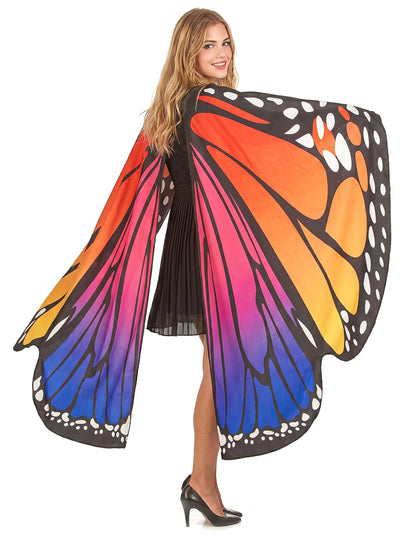 Ailes papillon multicolores adulte