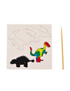 Magisches Dinosaurier-Malbuch