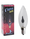 Ampoule effet flamme pour décoration culot E14 avec filament vacillant