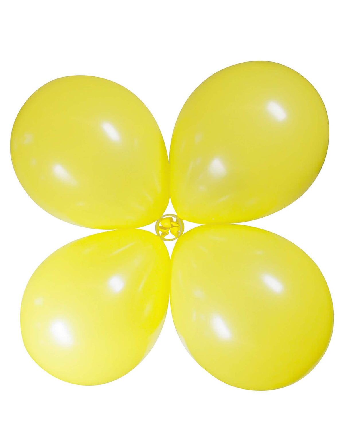 6 Ballon-Verschluss-Clips transparent