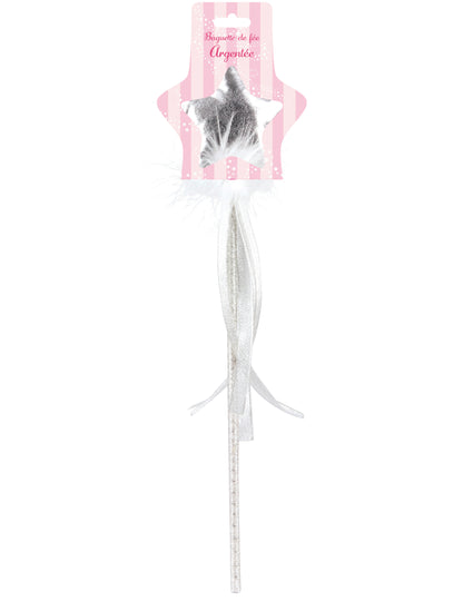 Détail du packaging de la baguette de fée pour fille
