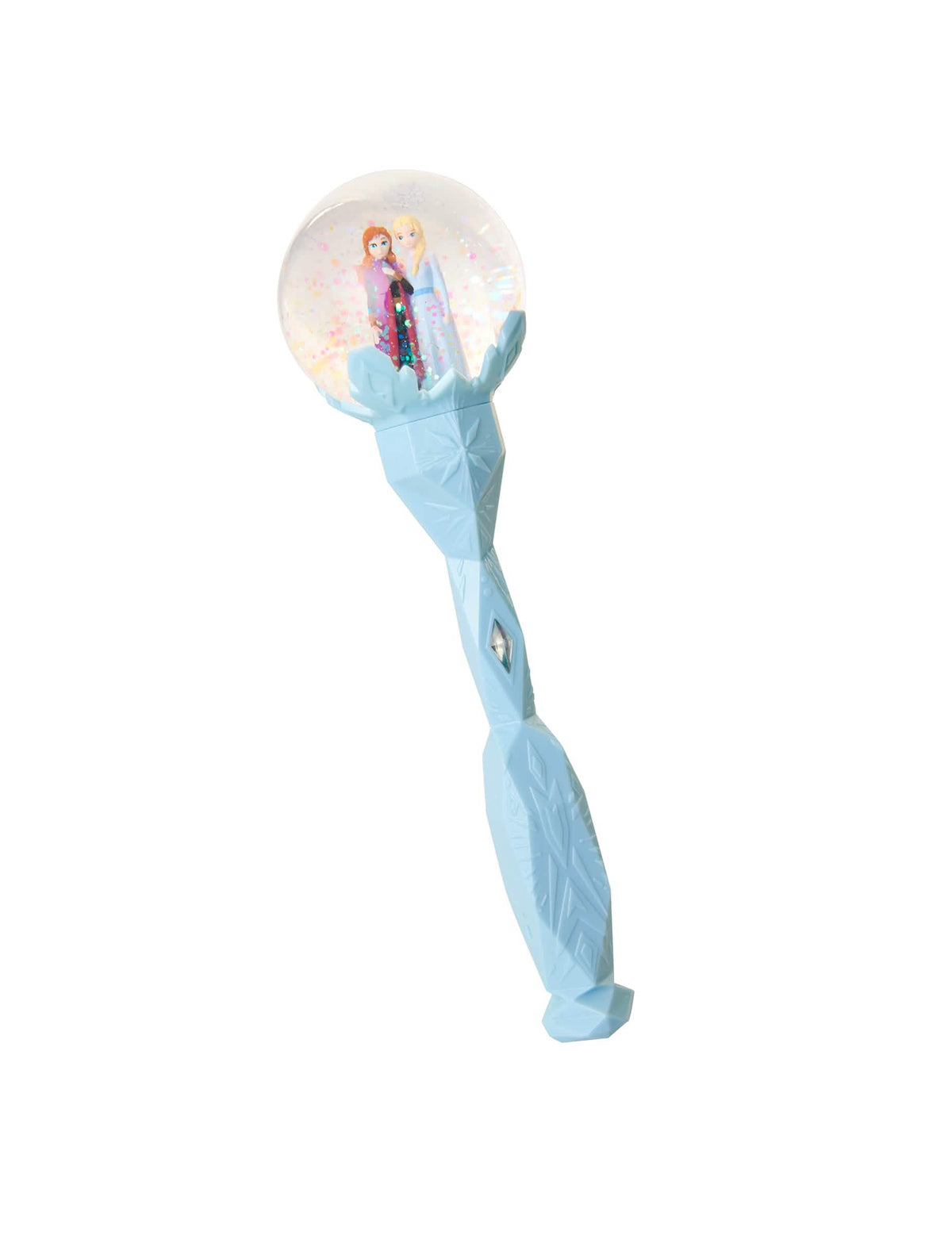 Musikalischer Zauberstab Elsa Frozen - Die Eiskönigin 2 für Mädchen Blau mit Schneekugel Anna und Elsa