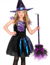 Hexenbesen Pink mit Schleife 85 cm fÃ¼r Kinder & Erwachsene