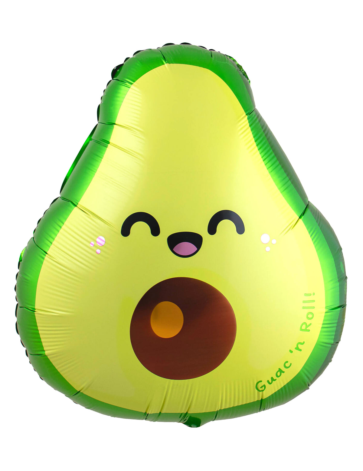 Aufblasbarer Avocado-Ballon im Kawaii-Stil (52x60cm)