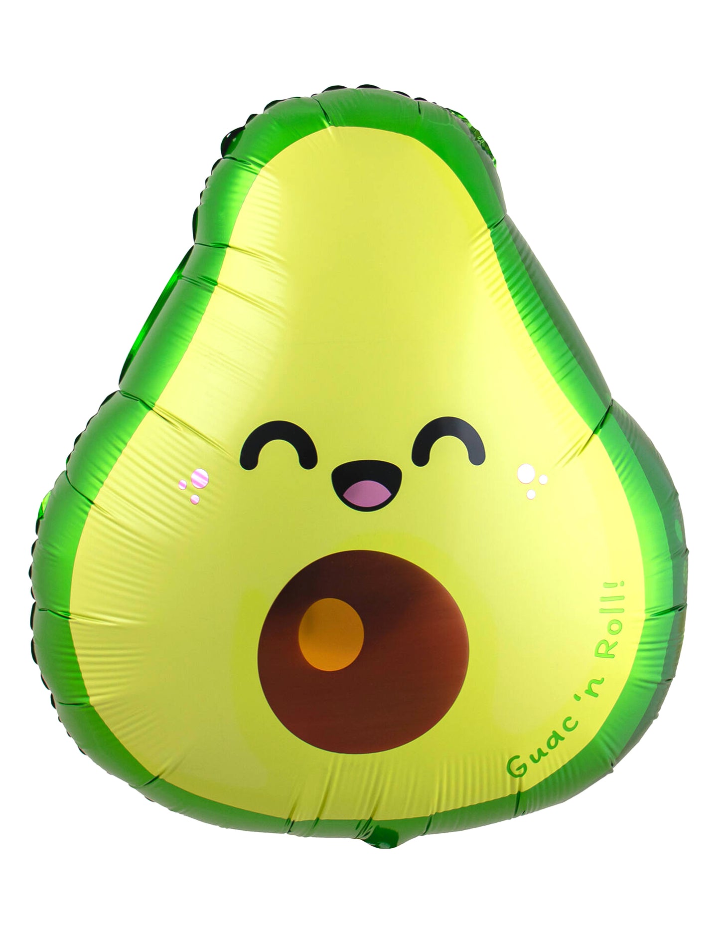 Ballon aluminium Avocat Kawaï 52 x 60 cm
