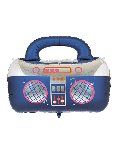 Ghettoblaster Folienballon 98x70,5 cm