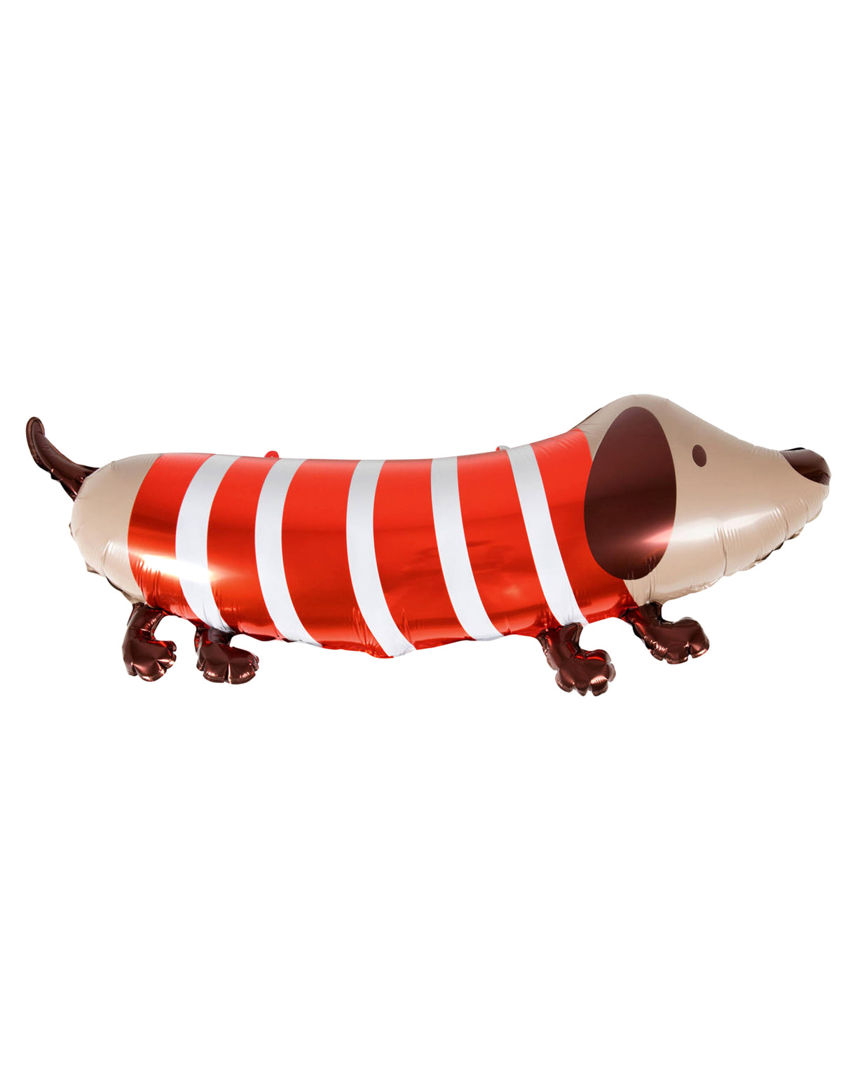 Folienballon Hund in Dackelform 88 x 35 cm