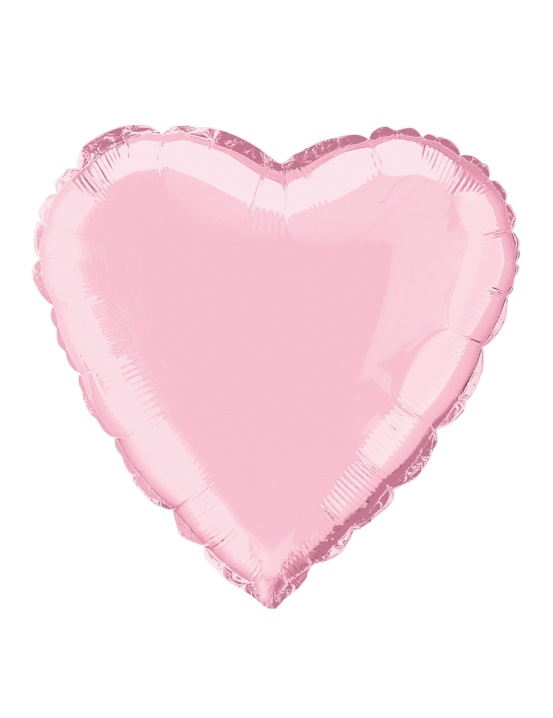 Ballon aluminium coeur pour décoration rose