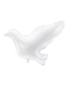 Ballon aluminium colombe pour décoration blanche