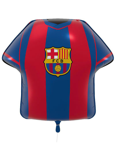 Ballon aluminium en forme de maillot FC Barcelone