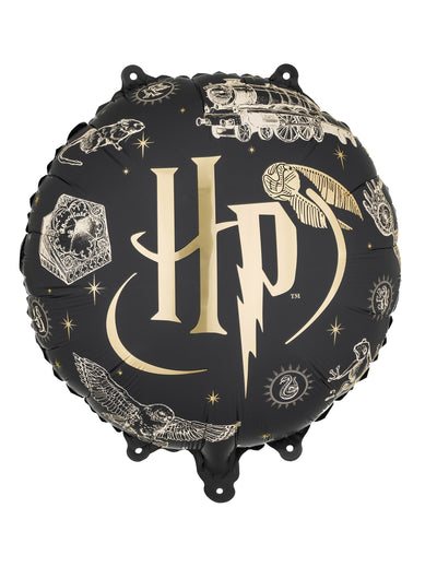 Harry Potter™ Folienballon Schwarz 35 cm