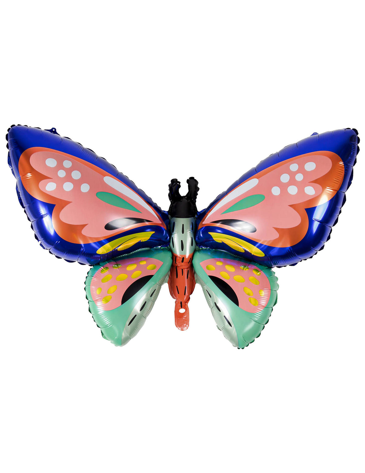 Folienballon Schmetterling mehrfarbig (88 x 54 cm)