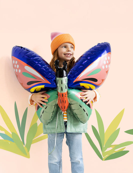Ballon aluminium Papillon 88 x 54 cm