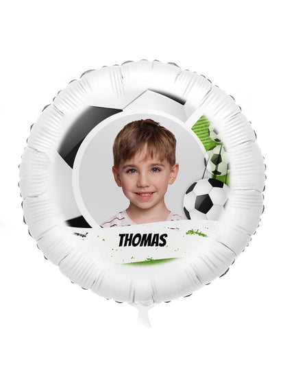 Ballon aluminium personnalisable Foot 50 cm