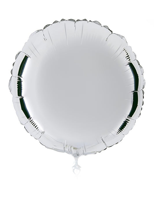 Ballon aluminium personnalisable VIERGE 50 cm