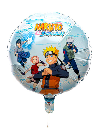 Runder Aluminium-Ballon Naruto Shippuden™ 43 cm