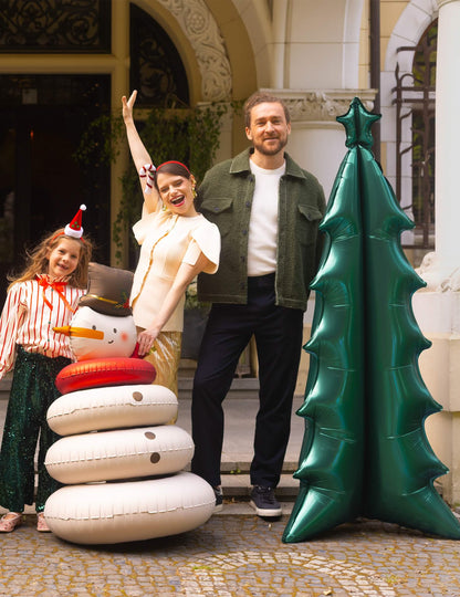 XXL Folienballon Tannenbaum grün 77 x 184 cm