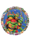 Ballon en aluminium Tortues Ninja pour enfant multicolore à motifs stickers