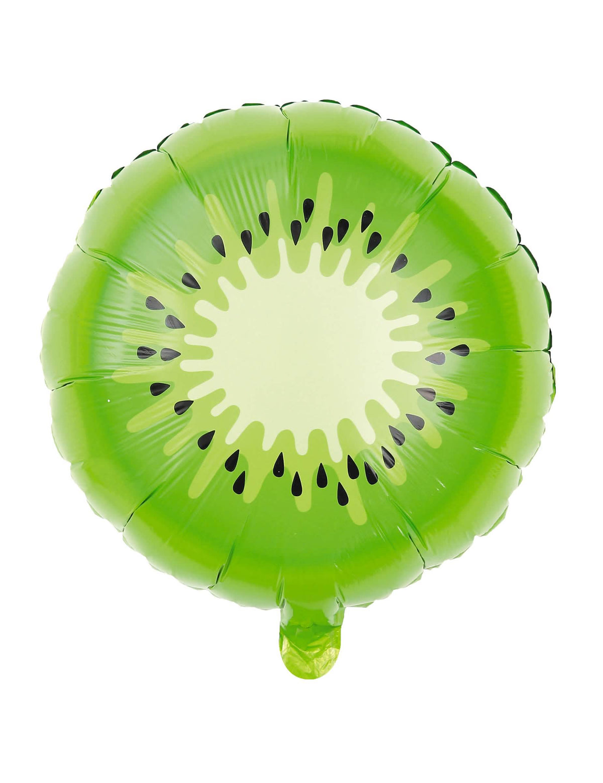 Aluminiumballon tropicool Kiwi für Party Grün