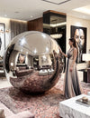 Riesen-Spiegelballon in Silber 200 cm