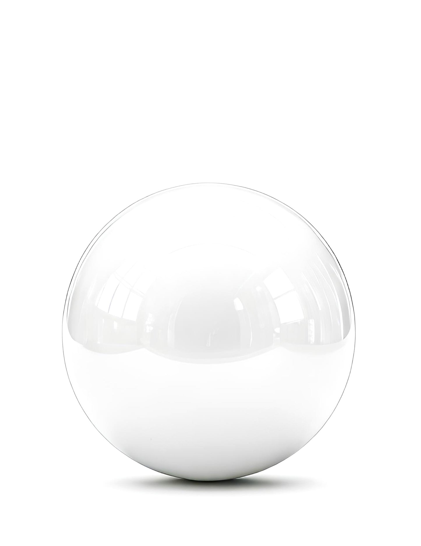 Riesiger weißer Spiegelballon - 150 cm