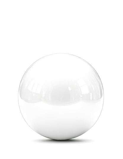 Riesiger weißer Spiegelballon - 150 cm