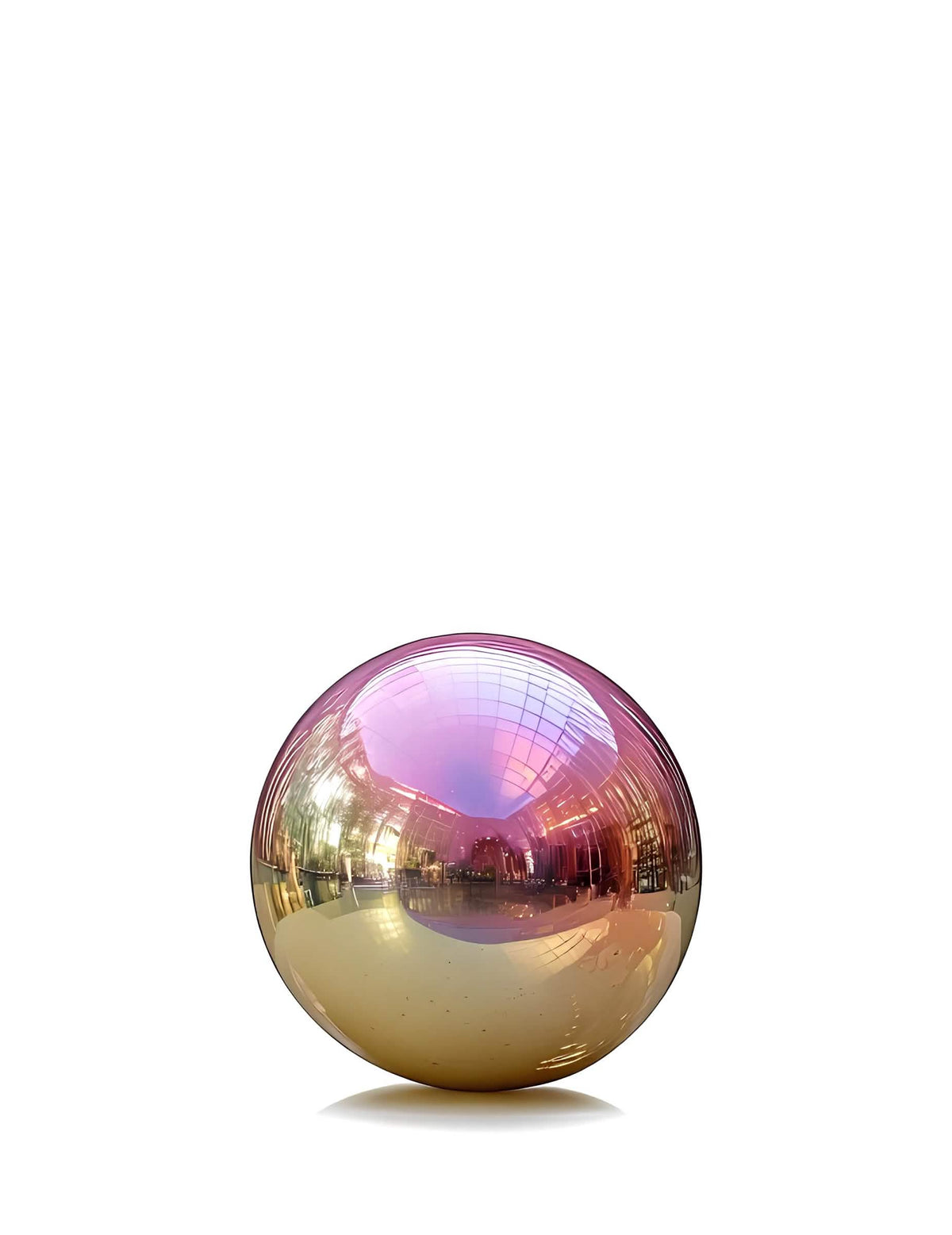 Riesiger irisierender Spiegelkugel-Ballon 80 cm