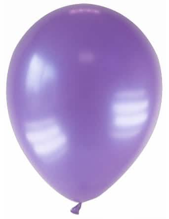 Violette metallisierte Luftballons für die Feier