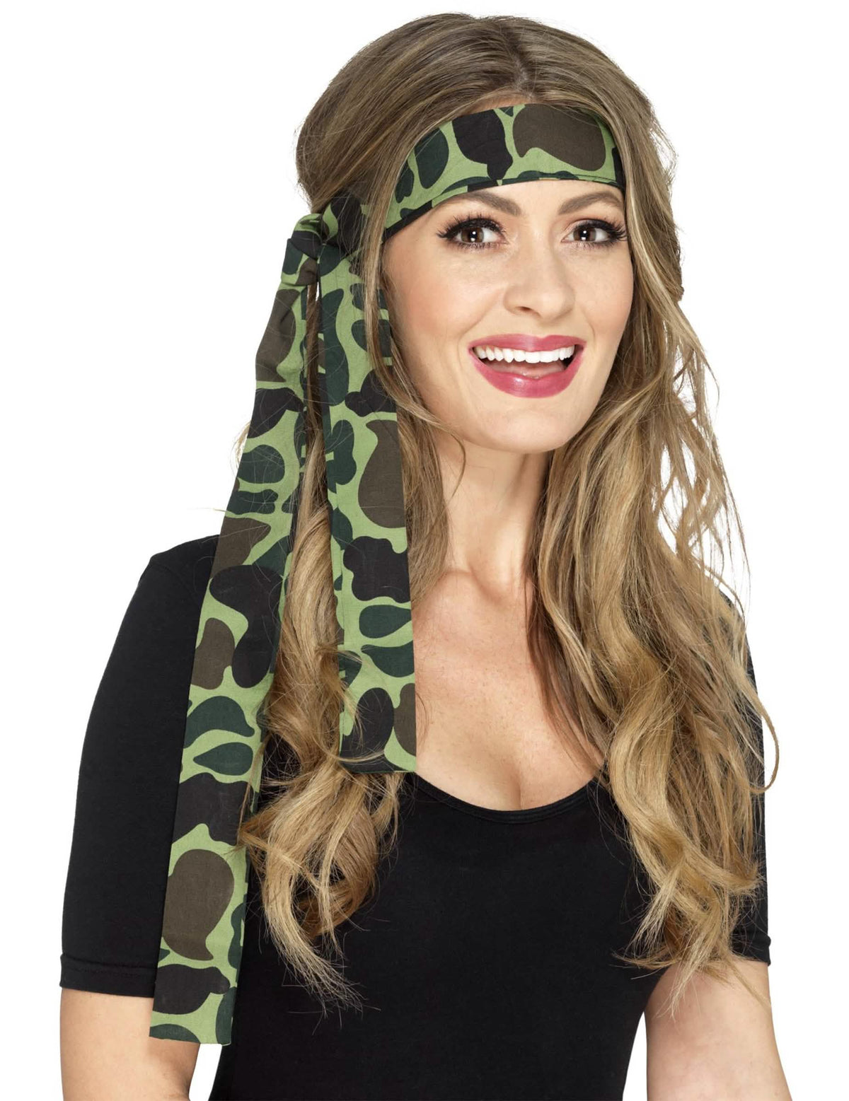 Vorderansicht und lange Seiten des Army-Stirnbands