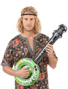 Aufblasbares Hippie-Banjo - Grün
