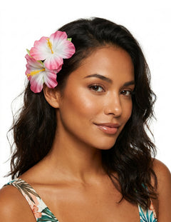 Hawaii-Haar- und Blumenaccessoires