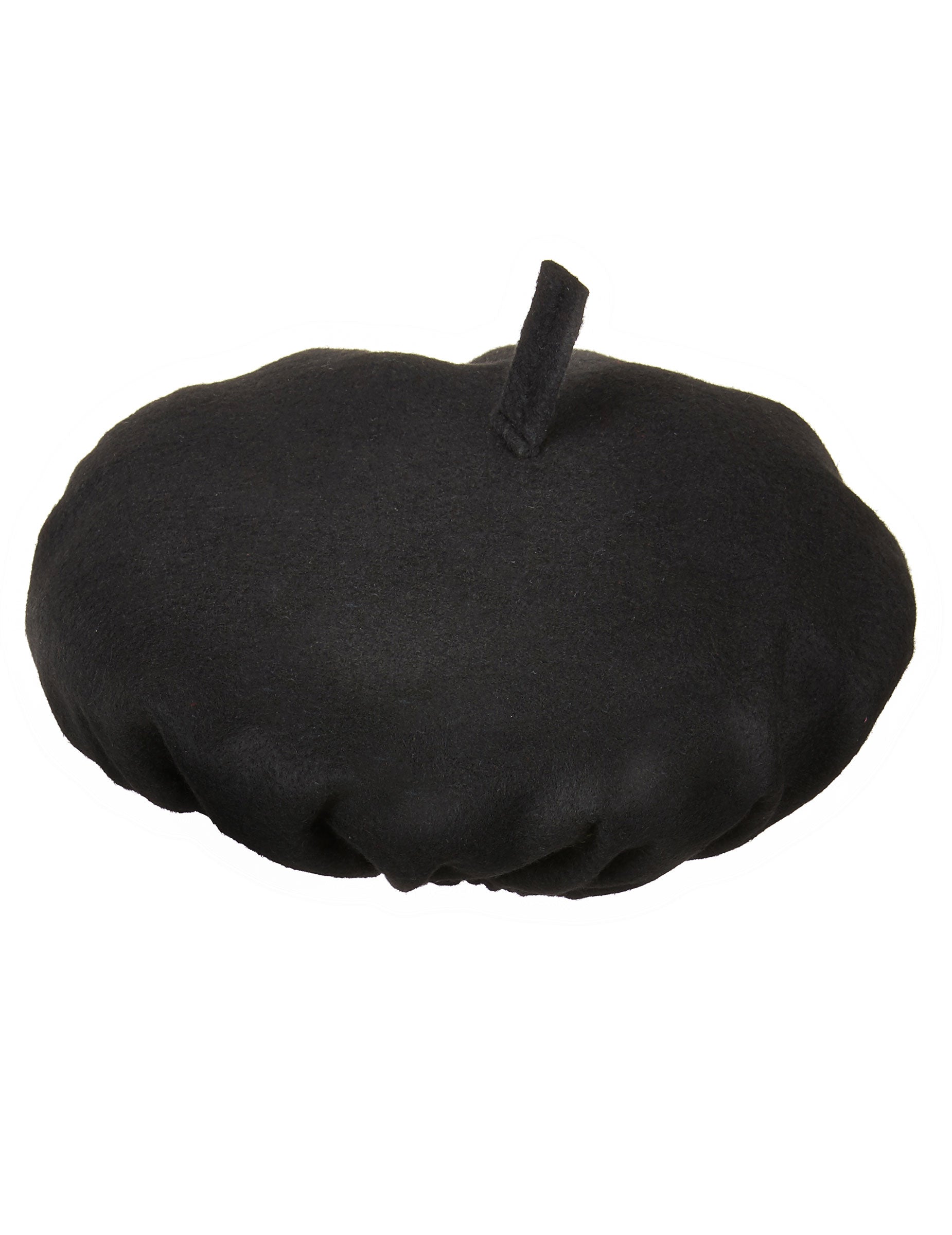 Vue de dessus du béret traditionnel