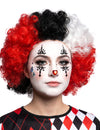 Strasssteine Gesichts-Make-up Harlekin bunt