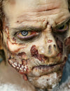 Zombie-Wunden als Abziehbild mit Wasser Premium