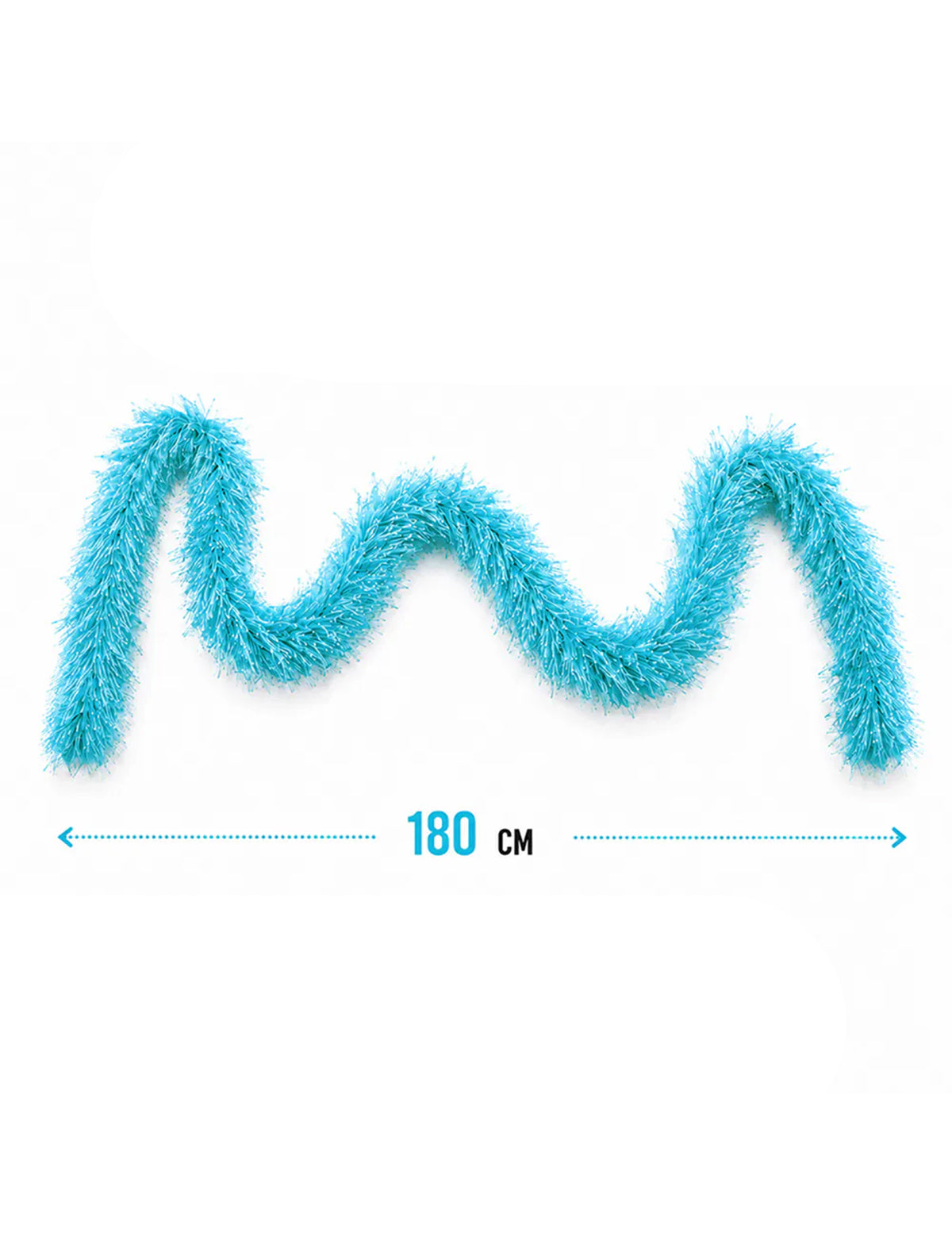 Blaue Haar-Boa 60g