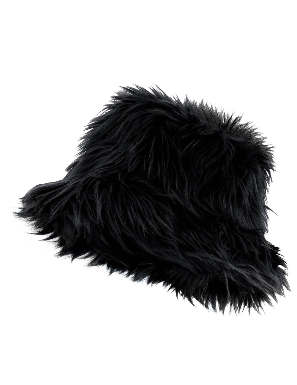 Vue de profil du bob en poils pour adulte