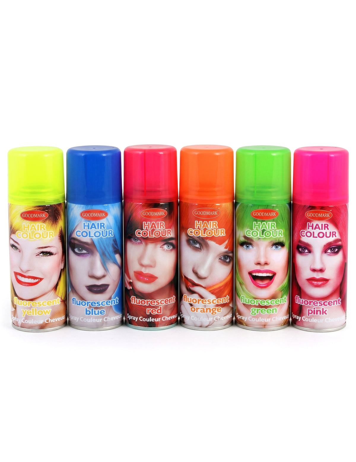 Neon Haarspray-Dose 125 ml