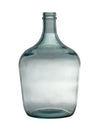 Dame Jeanne Ballonflasche 4 L 18 x 30 cm aus blauem Glas