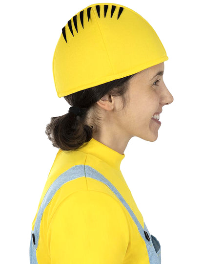 Vue de profil du bonnet de Minions™ pour enfant
