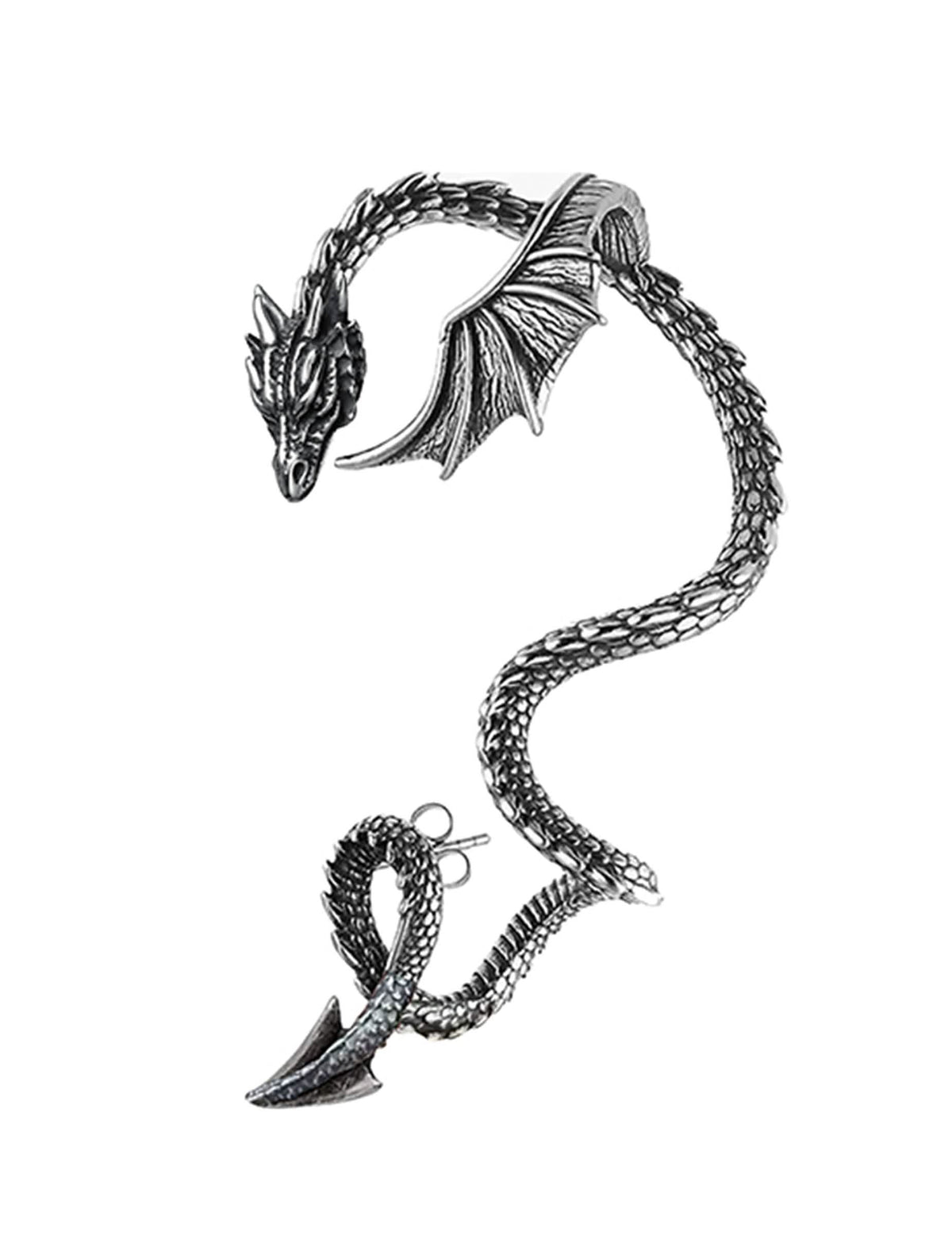 Drachen-Ohrring für Erwachsene