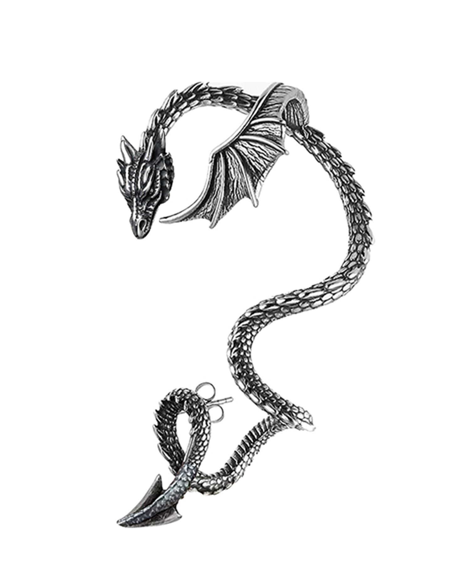 Drachen-Ohrring für Erwachsene