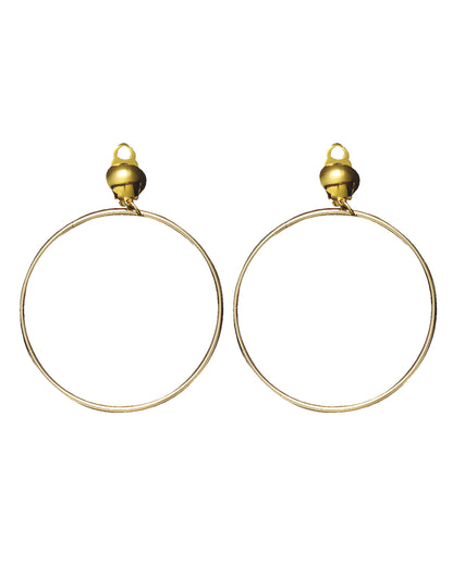 Détail du système à clip des boucles d'oreilles pour adulte
