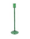 Dunkelgrüner Glas-Kerzenhalter Elegance 30 cm