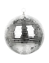 Diskokugel silber 30 cm